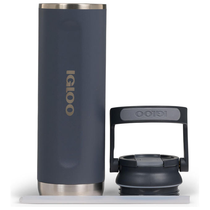 Igloo Borraccia Termica in Acciaio Inox 0.6 L Isolata Antracite