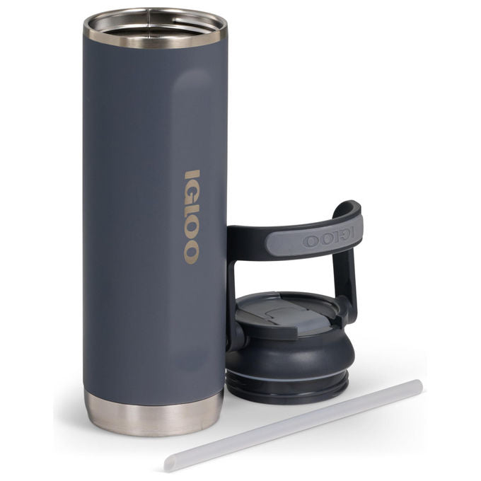 Igloo Borraccia Termica in Acciaio Inox 0.6 L Isolata Antracite