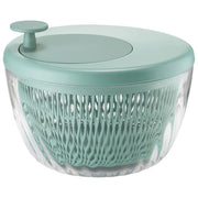 Guzzini centrifuga per insalata, diametro 26 cm, con coperchio, materiale PP SAN PE, colore argilla scuro