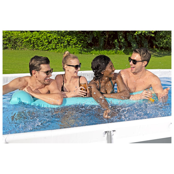 Bestway, Piscina Fuori Terra Steel Pro Max, 404x201x100 cm, Con Pompa e Scaletta