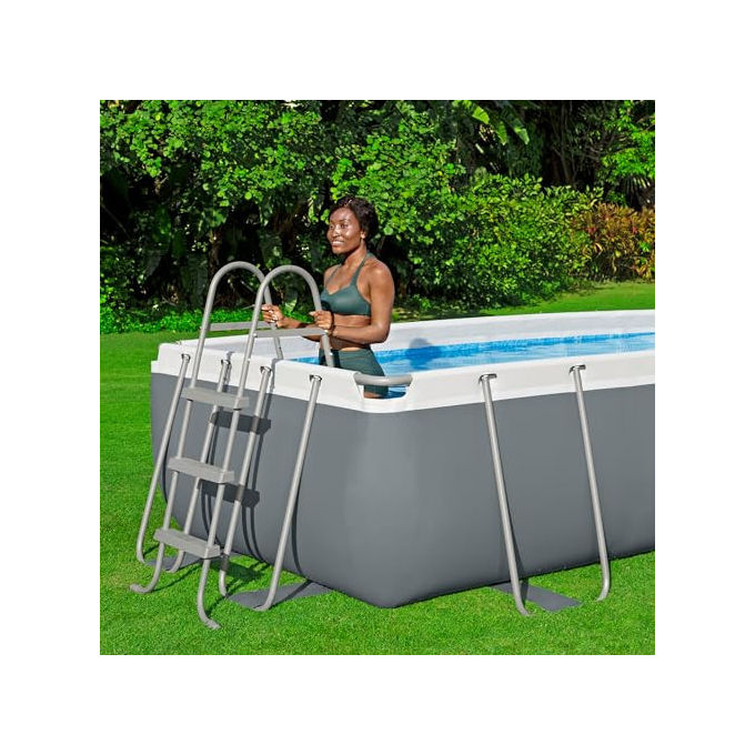 Bestway, Piscina Fuori Terra Steel Pro Max, 404x201x100 cm, Con Pompa e Scaletta