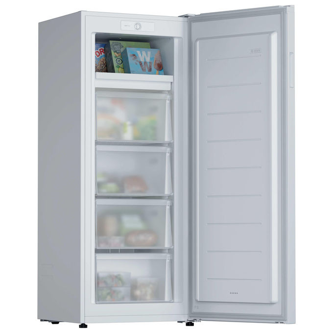 Candy CNUQ2L513EW Congelatore Verticale 169 L 138 cm Classe E 38 dB 4 cassetti colore Bianco