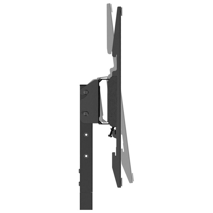 Meliconi Table400 Supporto TV da Tavolo Universale 32''-60'' VESA 200-300-400 Base in Vetro Temperato Nero