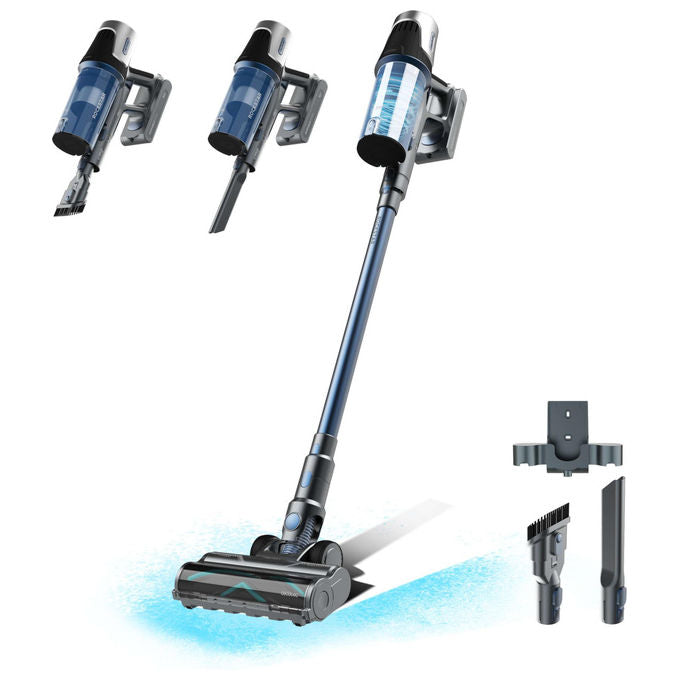 Cecotec A01_EU01_114475 Conga Rockstar RS50 Aspirapolvere Scopa Senza Fili 400W 120AW 0,5 L 60 min 130 m² 78 dB colore Nero Blu