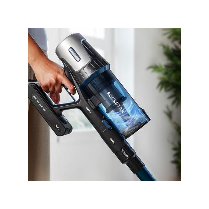 Cecotec A01_EU01_114475 Conga Rockstar RS50 Aspirapolvere Scopa Senza Fili 400W 120AW 0,5 L 60 min 130 m² 78 dB colore Nero Blu