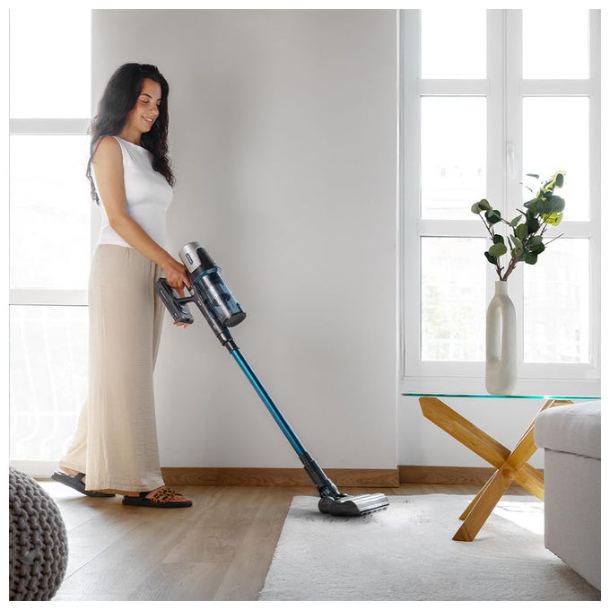 Cecotec A01_EU01_114475 Conga Rockstar RS50 Aspirapolvere Scopa Senza Fili 400W 120AW 0,5 L 60 min 130 m² 78 dB colore Nero Blu