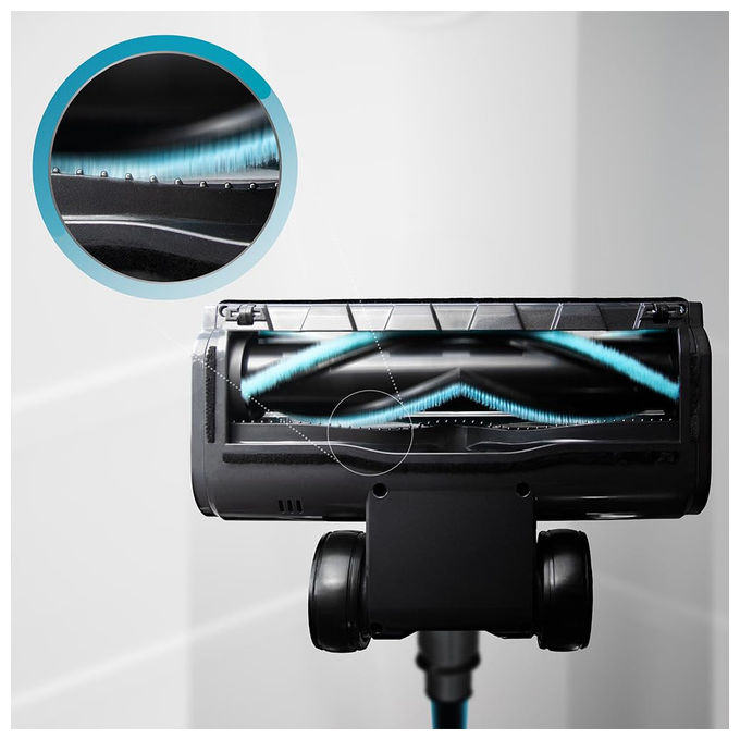 Cecotec A01_EU01_114475 Conga Rockstar RS50 Aspirapolvere Scopa Senza Fili 400W 120AW 0,5 L 60 min 130 m² 78 dB colore Nero Blu