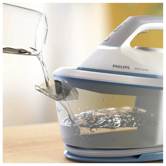 Philips, Ferro da Stiro con Caldaia, 2400 W, 6 bar, Serbatoio 1.4L, PSG2000-20