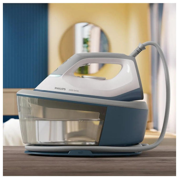 Philips, Ferro da Stiro con Caldaia, 2400 W, 6 bar, Serbatoio 1.4L, PSG2000-20