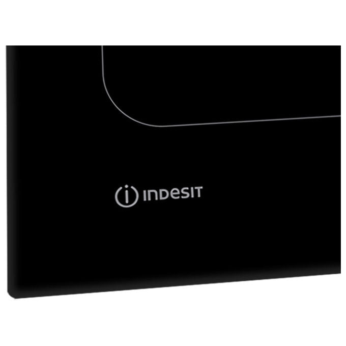 Indesit IS F 18Q60 NE, Piano Cottura a Induzione, 60cm, 4 Zone, Nero
