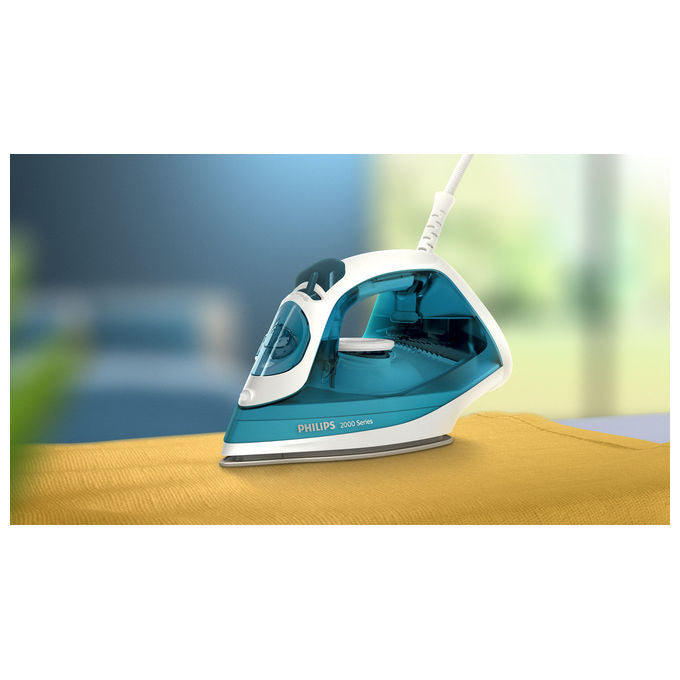 Philips DST2020-90 Serie 2000 Ferro da stiro a vapore Piastra in Ceramica 2000 W 25 g-min colpo vapore 110 g-min colore Acqua