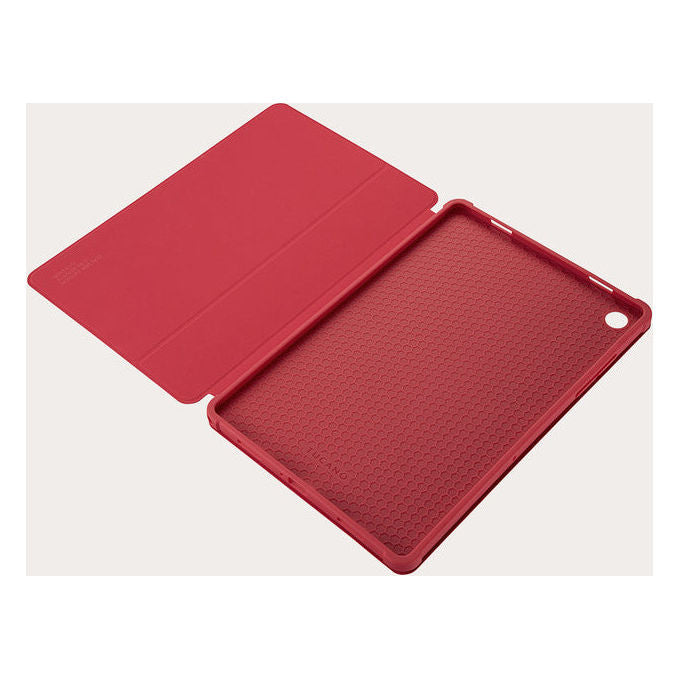 Tucano custodia a libro per Samsung Galaxy Tab A11+ e Tab A9+, 11 pollici, stand 3 posizioni, slot S Pen, rPET riciclato, rosso