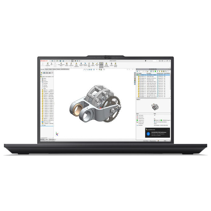 Lenovo 21RS004HIX ThinkPad P16v Gen 3 Workstation mobile Intel Core Ultra 7 32GB 1TB SSD NVIDIA RTX PRO 1000 colore Nero