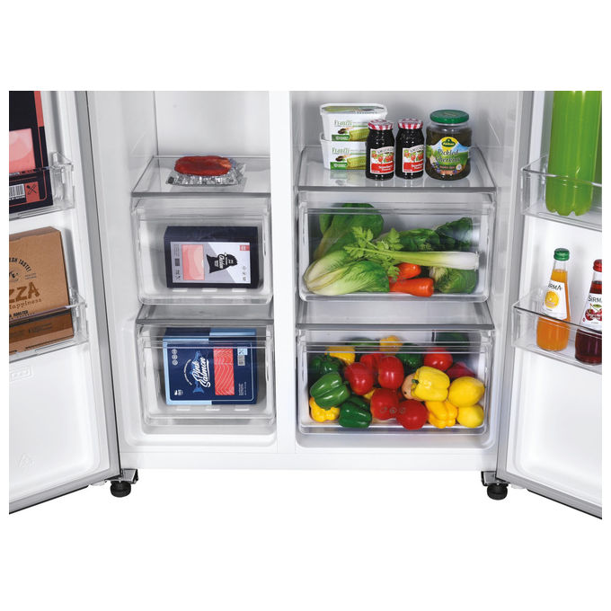 Candy CHSBSO-6174B Frigorifero Side by Side 532L No Frost 177 cm Classe E colore Nero