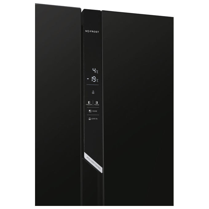 Candy CHSBSO-6174B Frigorifero Side by Side 532L No Frost 177 cm Classe E colore Nero