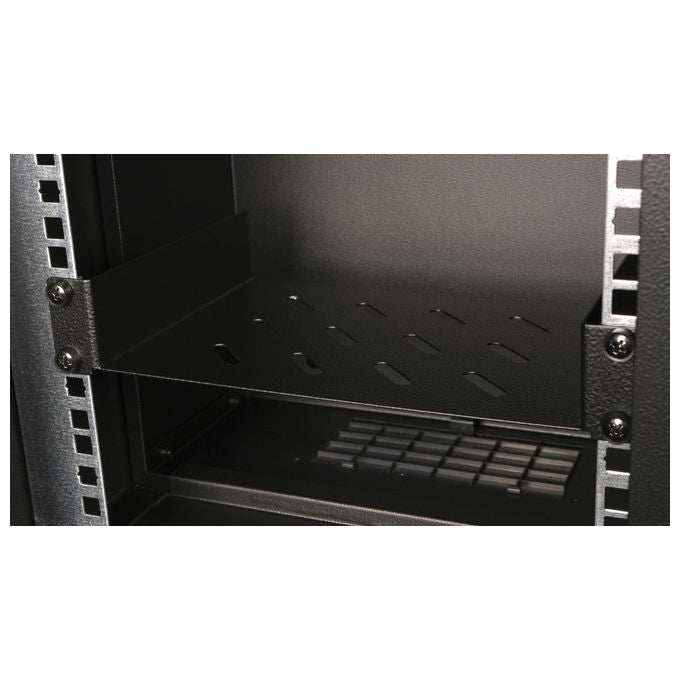 Equip, Mensola per Scaffale, 1U, Nero, 48.3 cm