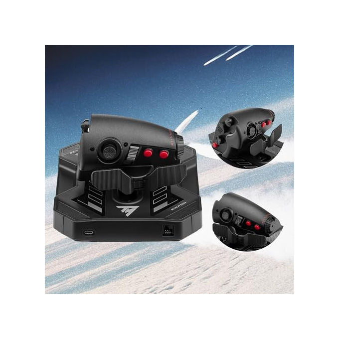Thrustmaster Sol-R 6 Throttle, Manetta per Simulazioni di Volo su PC