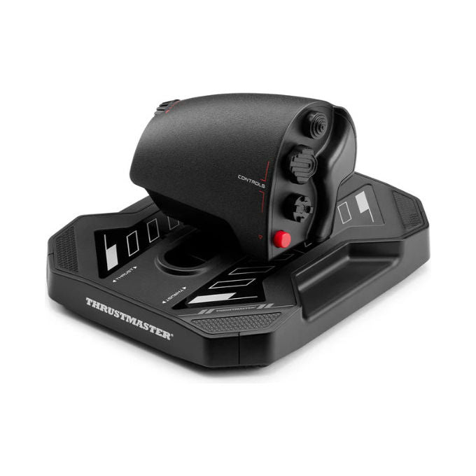 Thrustmaster Sol-R 4 HOTAS, Joystick con leva motore, USB, Nero, PC