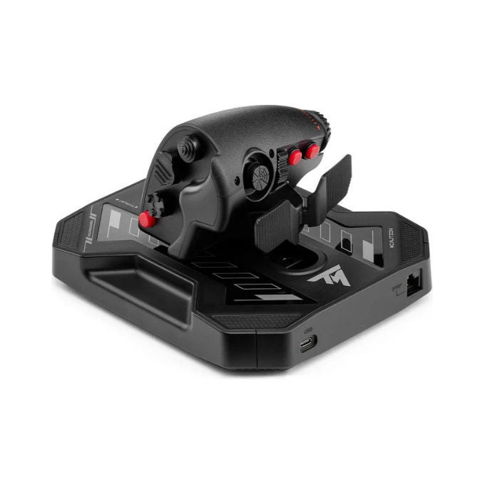 Thrustmaster Sol-R 4 HOTAS, Joystick con leva motore, USB, Nero, PC