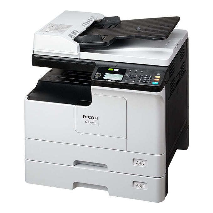Ricoh M 2310N, Stampante laser A3, Monocromatica, 23 ppm, 2400 x 600 DPI