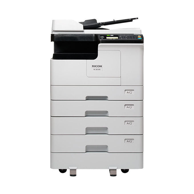 Ricoh, Stampante laser M 2810N, A3, 2400 x 600 DPI, 28 ppm, Monocromatica, Bianca