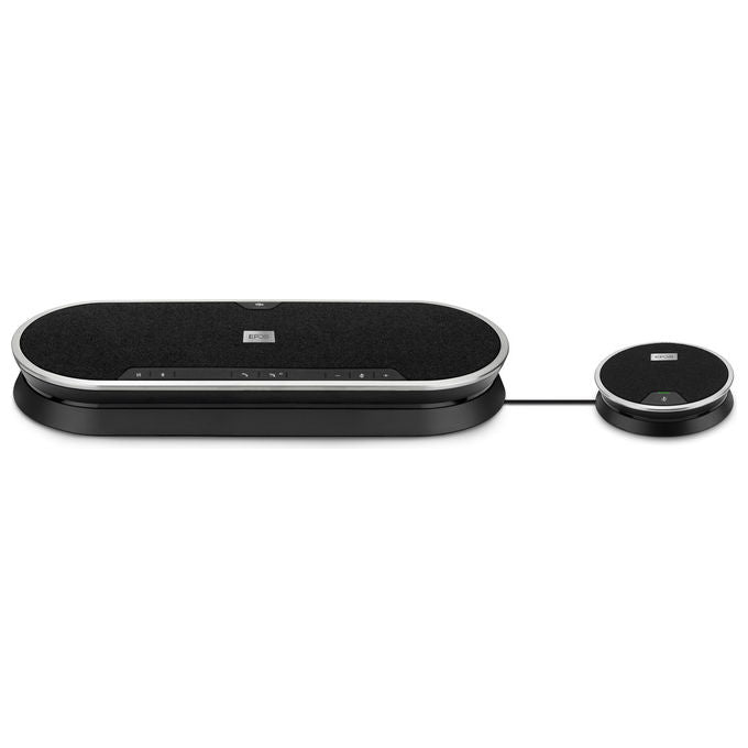 EPOS EXPAND 80T Vivavoce Universale USB-Bluetooth Nero Argento