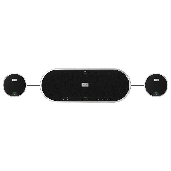 EPOS EXPAND 80T Vivavoce Universale USB-Bluetooth Nero Argento