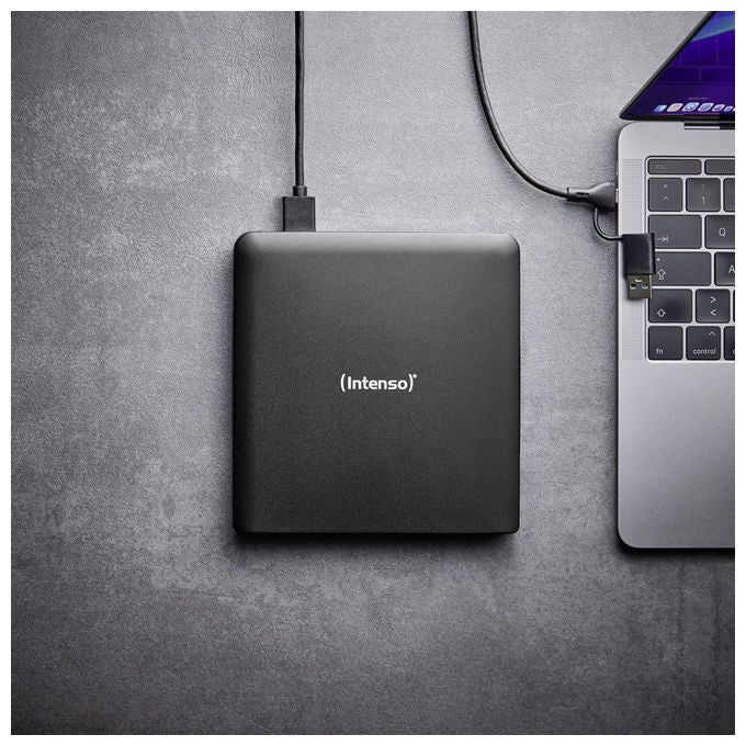 Intenso Lettore Blu-Ray ROM Esterno Slim USB 3.2 Nero
