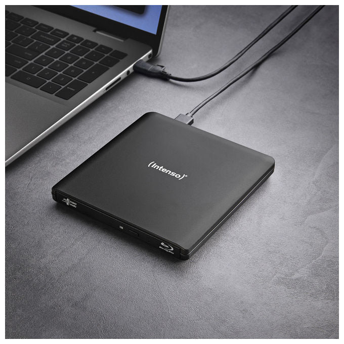 Intenso Lettore Blu-Ray ROM Esterno Slim USB 3.2 Nero