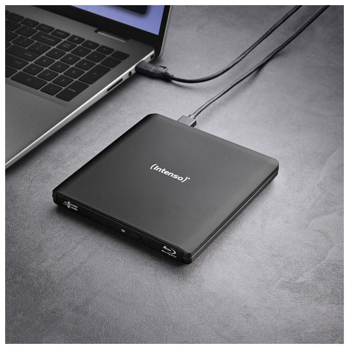 Intenso Lettore Blu-Ray ROM Esterno Slim USB 3.2 Nero