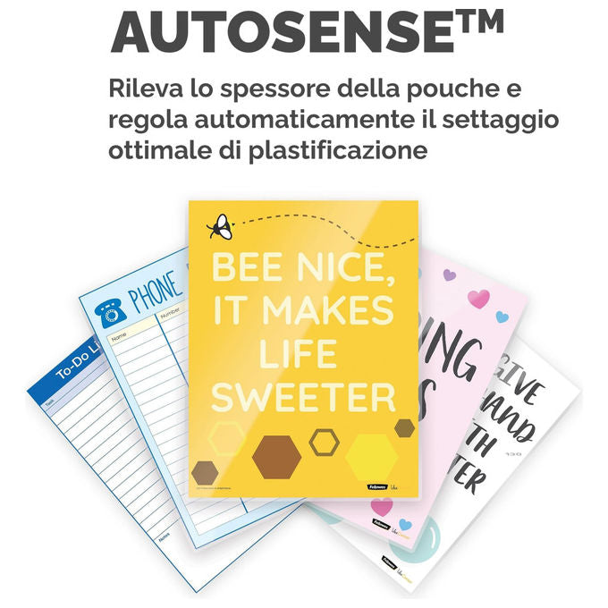 Fellowes Jupiter A3 Plastificatrice a Caldo Formato A3 Fino a 250 Micron Bianca