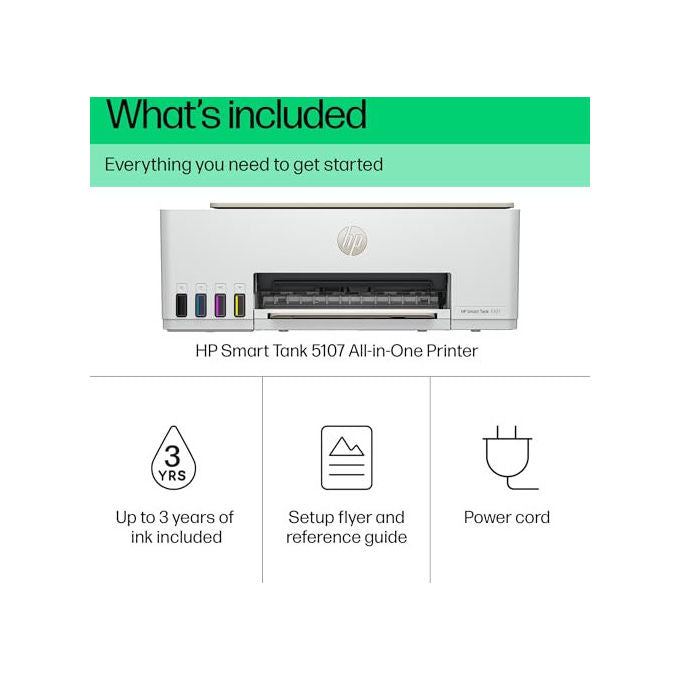 HP Smart Tank 5107, Stampante inkjet multifunzione a colori