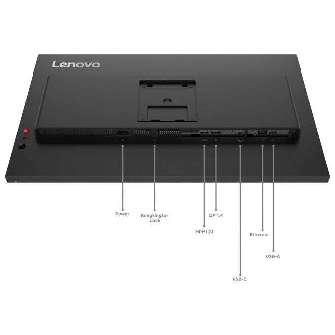 Lenovo ThinkVision T27UD-40, 27'', Monitor 4K Ultra HD, IPS, Nero