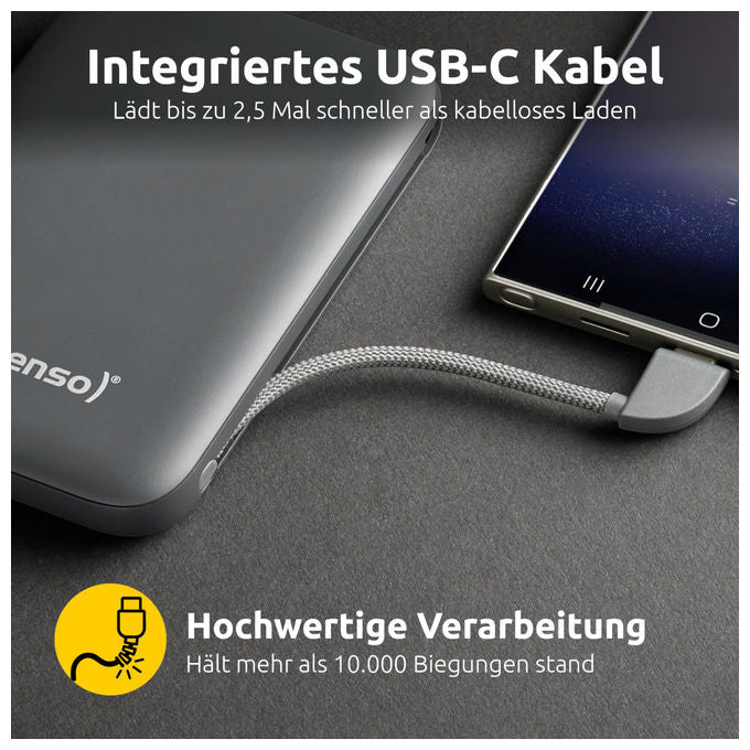 Intenso Power Bank S10000 10000 mAh Grigio