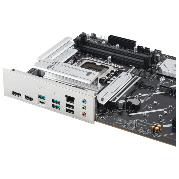 ASUS, Scheda Madre ATX Intel B860-PLUS-CSM, 8+1+1+1 Fasi Alimentazione, DDR5, PCIe 5.0, 3 Slot M.2, Ethernet 2.5 GB, Nera