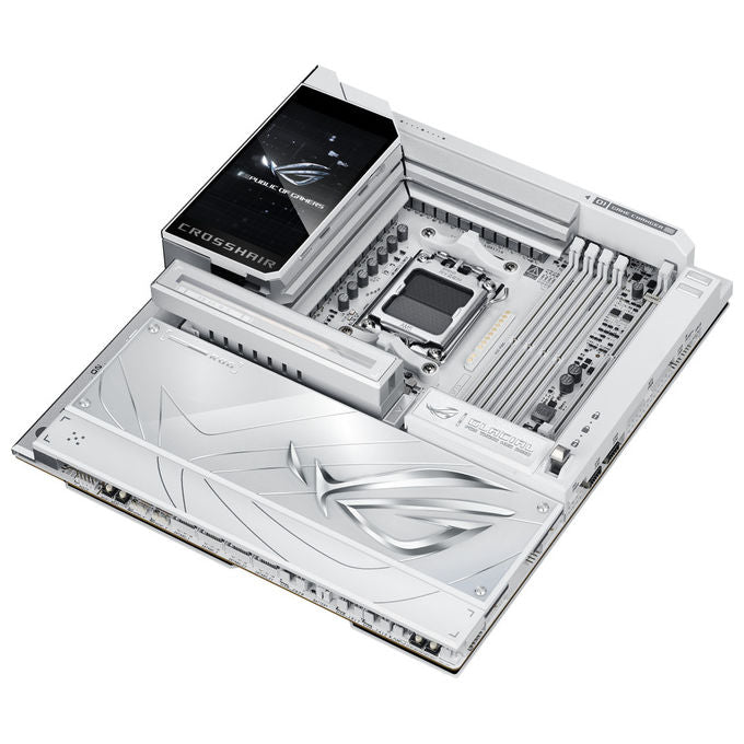 Asus Rog Crosshair X870E Glacial, Scheda Madre, Socket AM5, AMD X870E, ATX Esteso