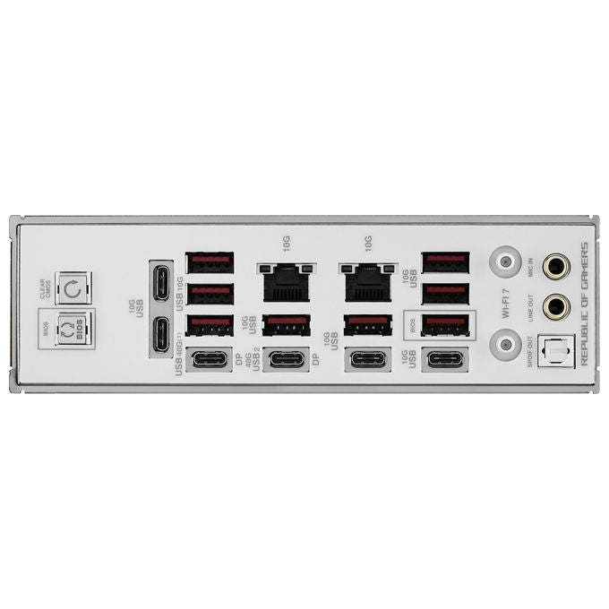 Asus Rog Crosshair X870E Glacial, Scheda Madre, Socket AM5, AMD X870E, ATX Esteso