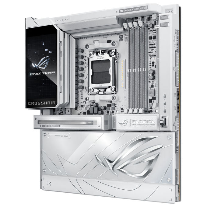 Asus Rog Crosshair X870E Glacial, Scheda Madre, Socket AM5, AMD X870E, ATX Esteso