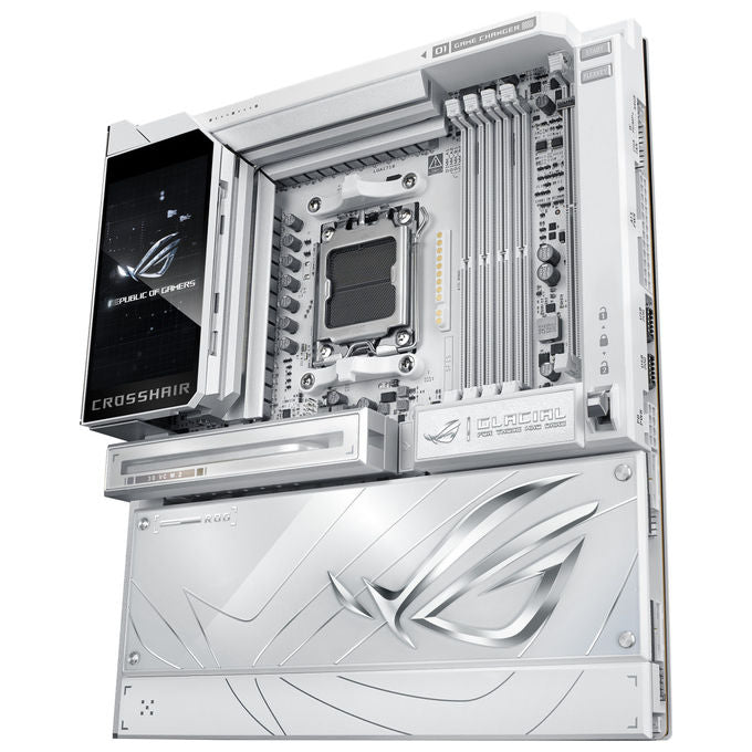 Asus Rog Crosshair X870E Glacial, Scheda Madre, Socket AM5, AMD X870E, ATX Esteso