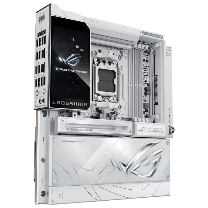 Asus Rog Crosshair X870E Glacial, Scheda Madre, Socket AM5, AMD X870E, ATX Esteso