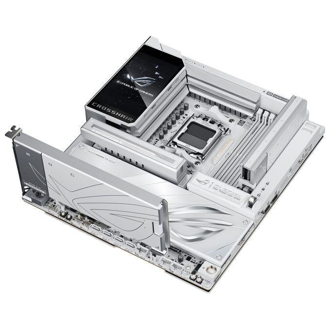 Asus Rog Crosshair X870E Glacial, Scheda Madre, Socket AM5, AMD X870E, ATX Esteso