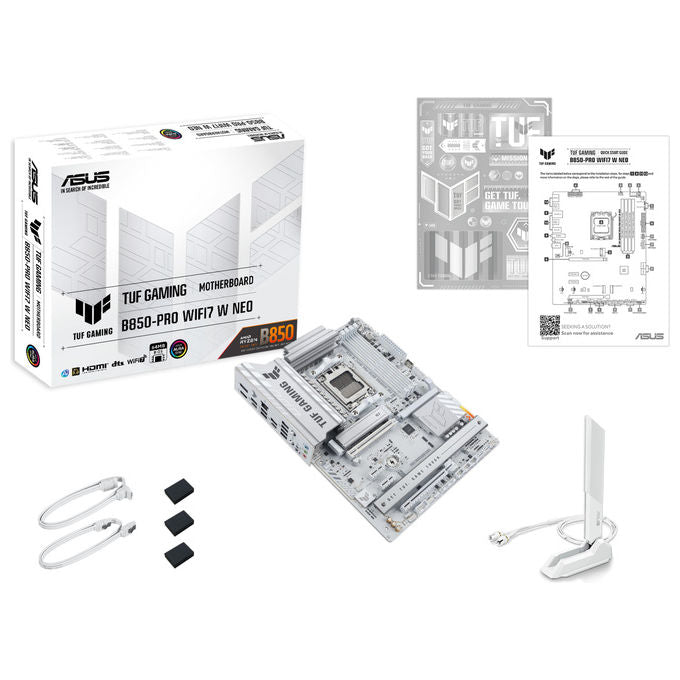 Asus, Scheda Madre, TUF GAMING B850-PRO WIFI7 W NEO, Socket AM5, ATX
