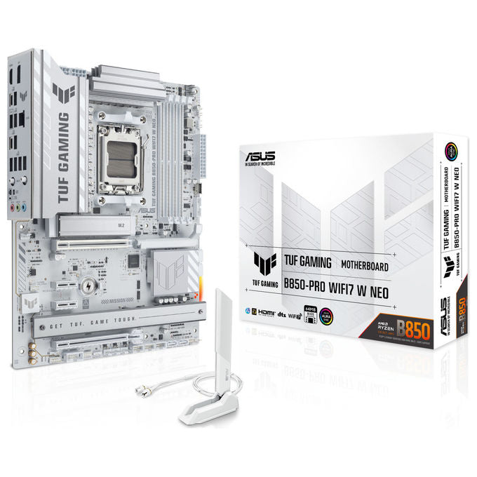 Asus, Scheda Madre, TUF GAMING B850-PRO WIFI7 W NEO, Socket AM5, ATX