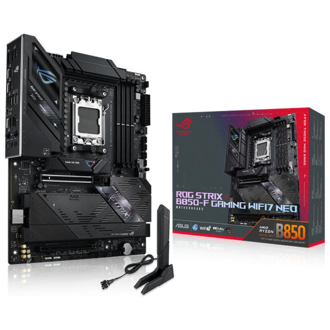 ASUS Scheda Madre ATX ROG Strix B850-F Gaming WiFi7 Neo AMD DDR5 PCIe 5.0 WiFi 7
