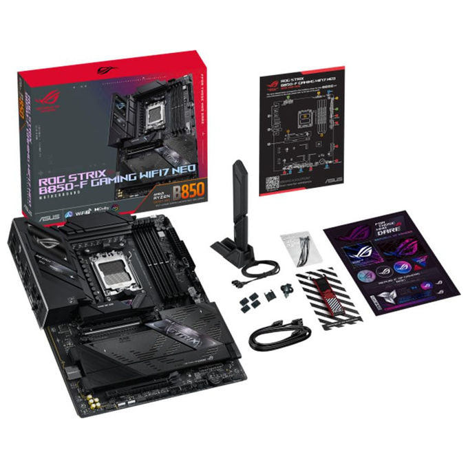 ASUS Scheda Madre ATX ROG Strix B850-F Gaming WiFi7 Neo AMD DDR5 PCIe 5.0 WiFi 7