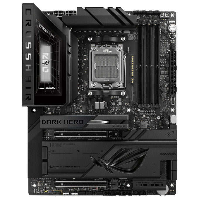 Asus Rog Crosshair X870e Dark Hero, Scheda Madre ATX, Amd X870e, Socket Am5