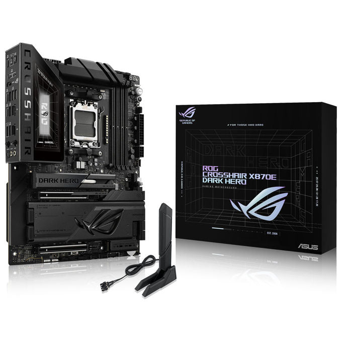 Asus Rog Crosshair X870e Dark Hero, Scheda Madre ATX, Amd X870e, Socket Am5