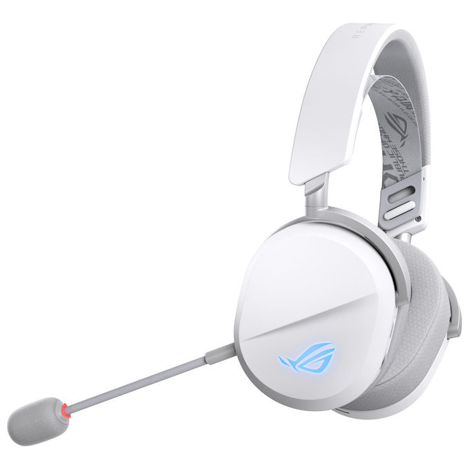 Asus Rog Pelta, Cuffie Gaming, Con-Senza Cavo, Bluetooth, Usb Tipo-C, Bianco