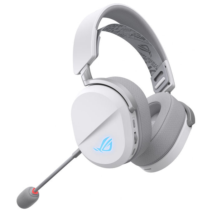 Asus Rog Pelta, Cuffie Gaming, Con-Senza Cavo, Bluetooth, Usb Tipo-C, Bianco