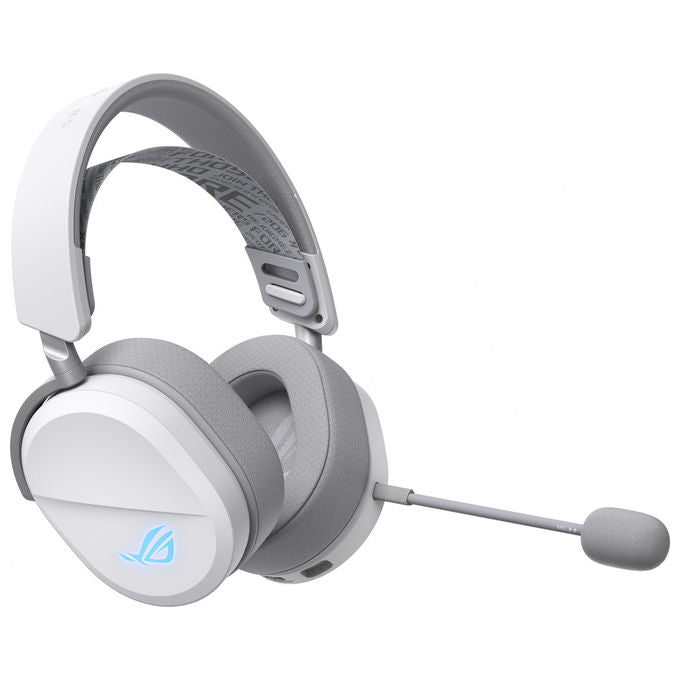 Asus Rog Pelta, Cuffie Gaming, Con-Senza Cavo, Bluetooth, Usb Tipo-C, Bianco
